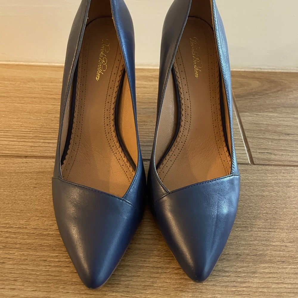 Brooks Brothers Womens Leather Pumps -7.5